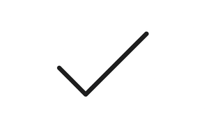 icone sag check noir non gras 